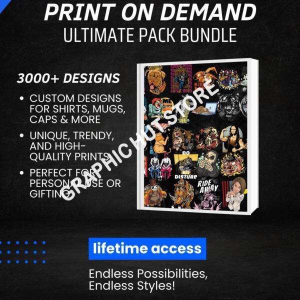 print on demand Ultimate Pack bundle